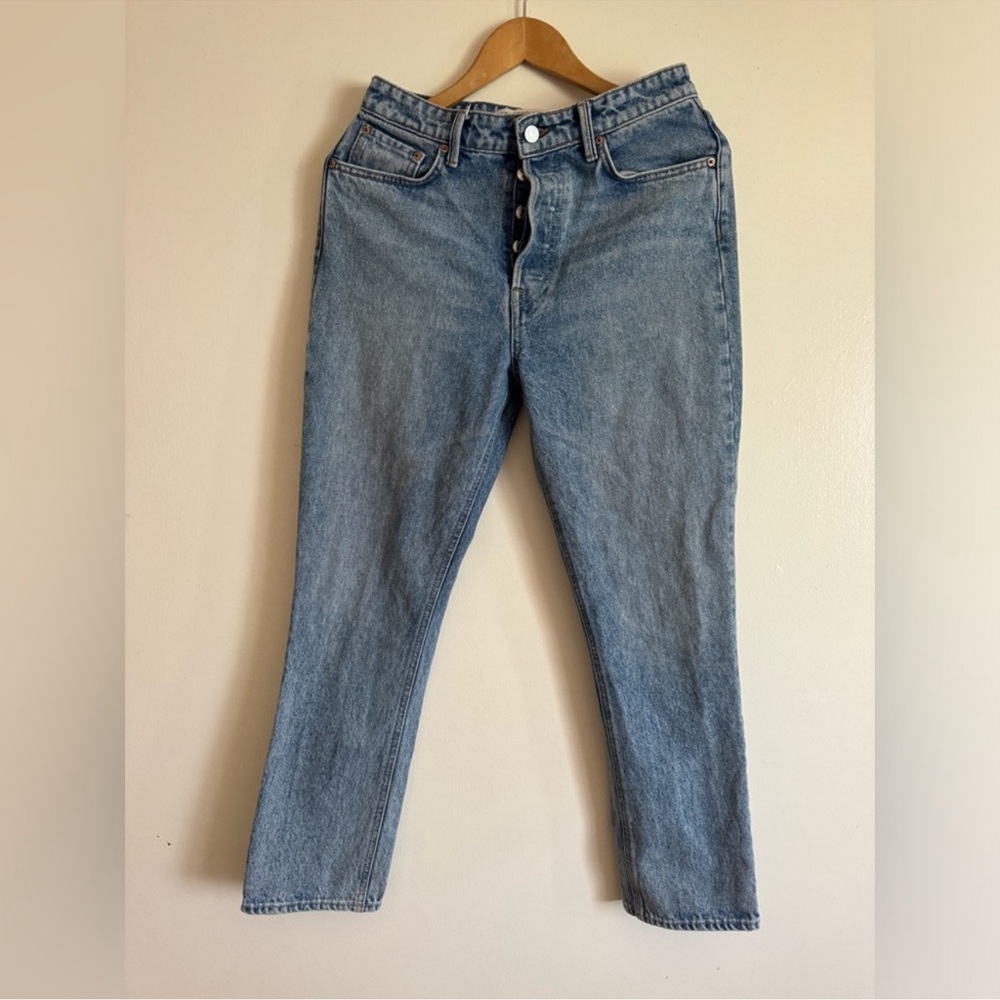 GRLFRND Karolina High Rise Straight Crop Jeans – Larchmont Wash Size 27 - Picture 4 of 11